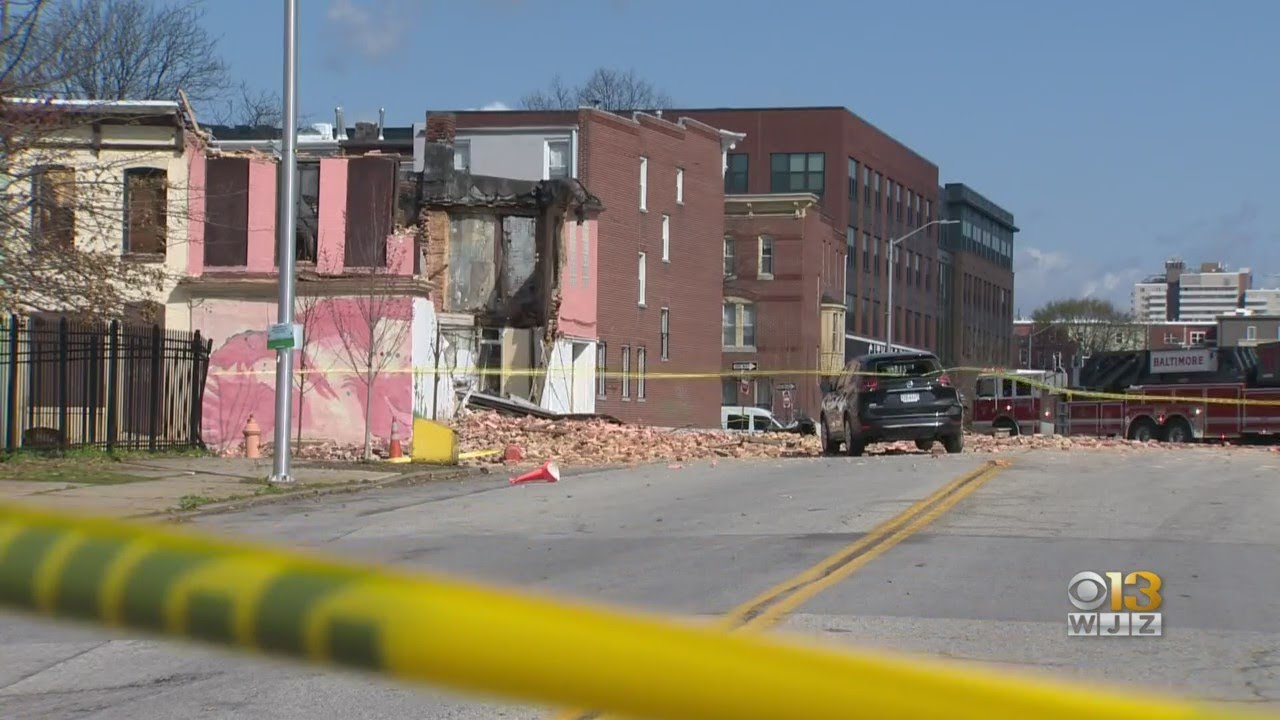 1 Person Injured After Building Collapse In East Baltimore Friday ...