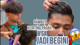 Cara smoothing rambut cowok #tutorialsmoothing #caralurusinrambut