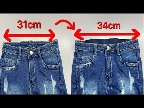Video: 4 Cara Mengecilkan Seluar Jeans Stretchy