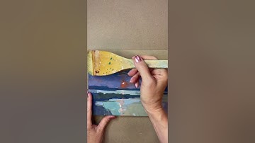 How to Apply Encaustic Medium to Protect a Gouache Painting