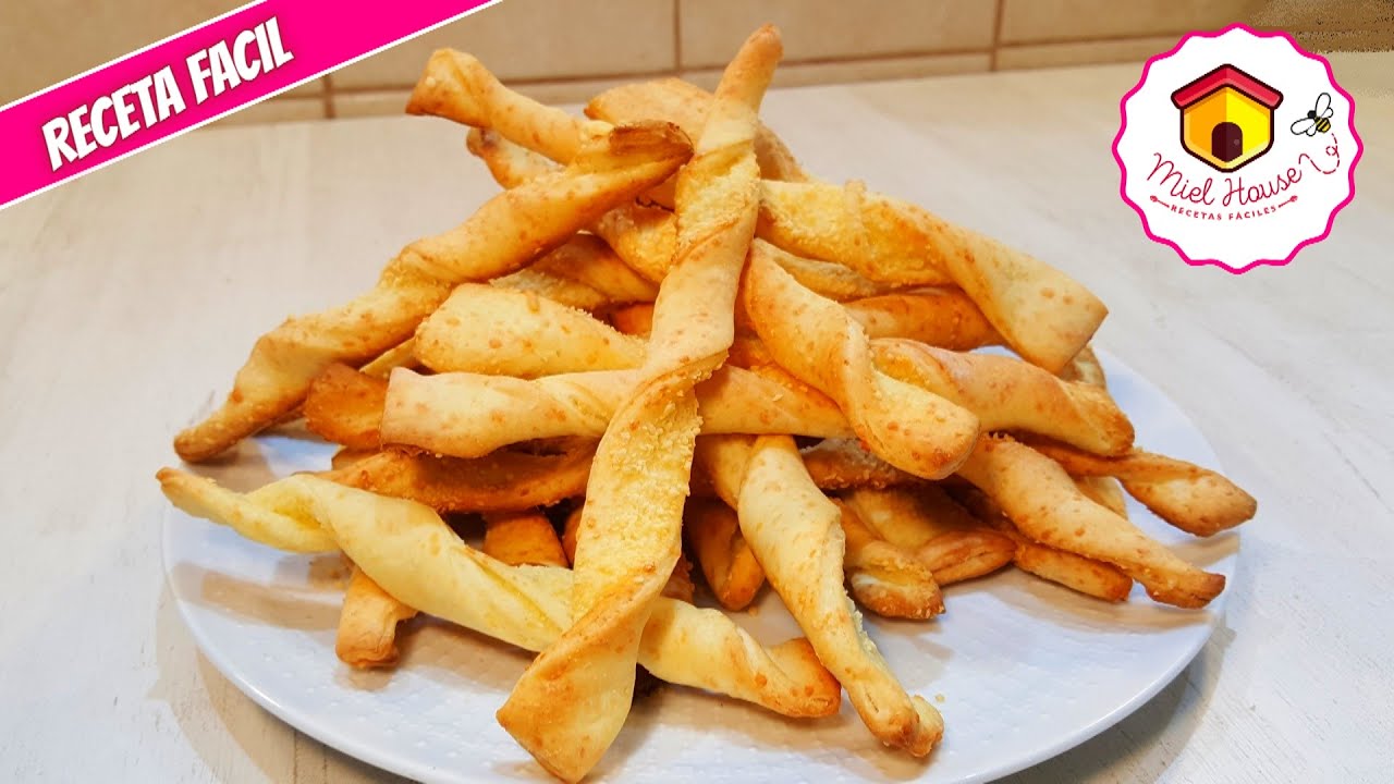Palitos de queso FACILES grisines talitas