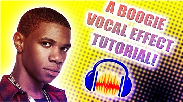 How to sound like A Boogie Wit Da Hoodie! Audacity tutorial!