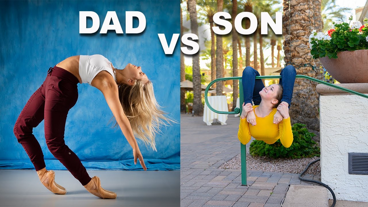 FATHER vs SON PHOTO CHALLENGE (part 4 