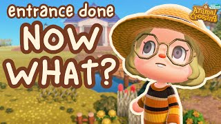 How to CONTINUE DECORATING once your Entrance is Done! | Animal Crossing: New Horizons