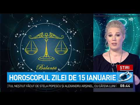 Video: Horoscop 15 Ianuarie