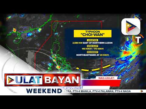 Ulat ng panahon mula kay PAGASA Weather Specialist Lorie Dela Cruz