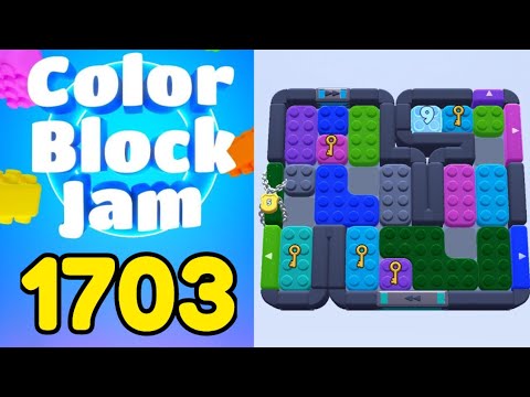 Color Block Jam Level 1703 Solution - YouTube