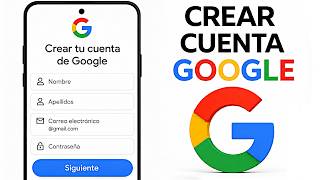 Cómo CREAR una CUENTA de GOOGLE en CELULAR 2026