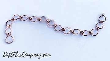 Make a Cotter Pin Chain With Soft Flex Craft Wire: Conversations In Wire with James Browning