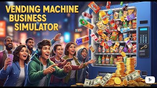 Vending Machine Business Simulator 🥤 | Build, Stock & Grow Your Empire!