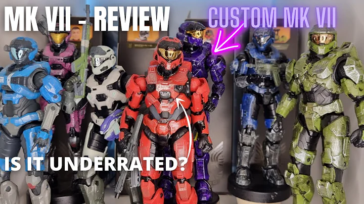 Halo: The Spartan Collection Series 1 - MK VII Collection Review!