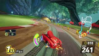 Sonic Racing CrossWorlds - Blinky gameplay in Coral Town