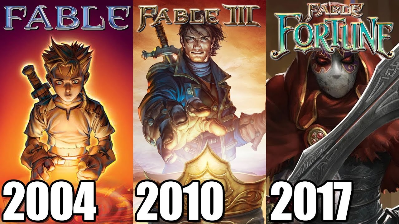 Evolution of Fable Games 2004 2019 What happened to Fable