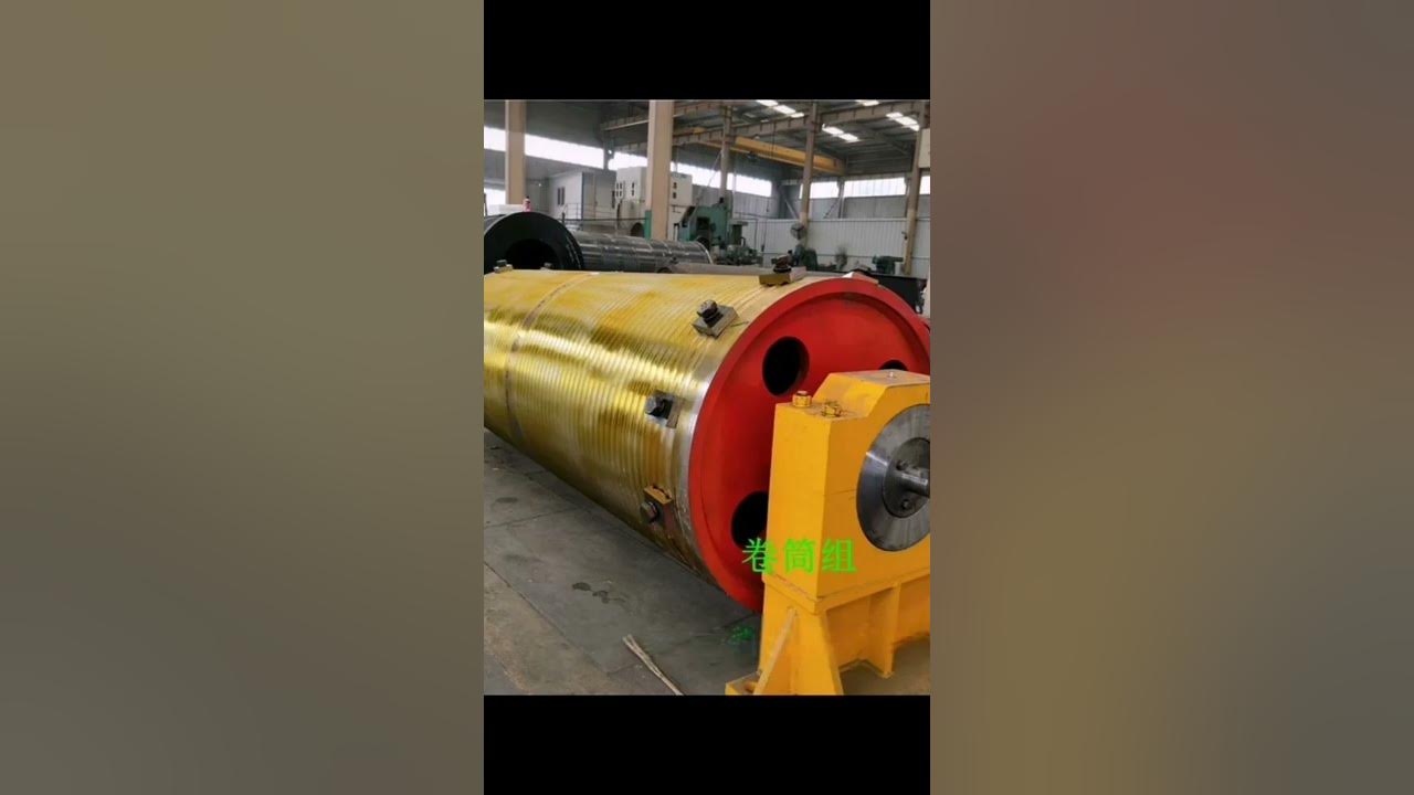 Overhead Crane Overload Limiter Installed on Wire Rope Drum Hoist