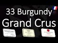 The 33 Grand Cru Wines from Burgundy | Complete List | French Pronunciation