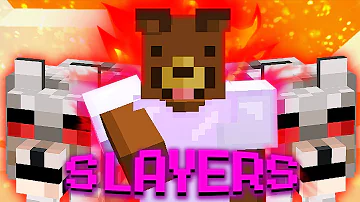 Becoming a SLAYER GOD in Minecraft Skyblock!