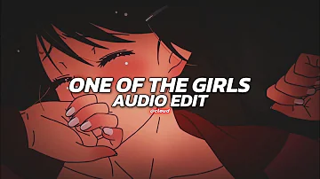 one of the girls - the weeknd, jennie, lily-rose depp [edit audio]