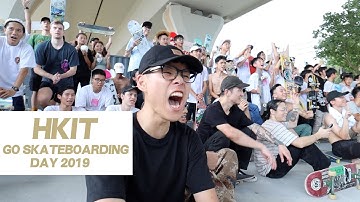 HKIT Go Skateboarding Day 2019   Hong Kong｜野人Vlog