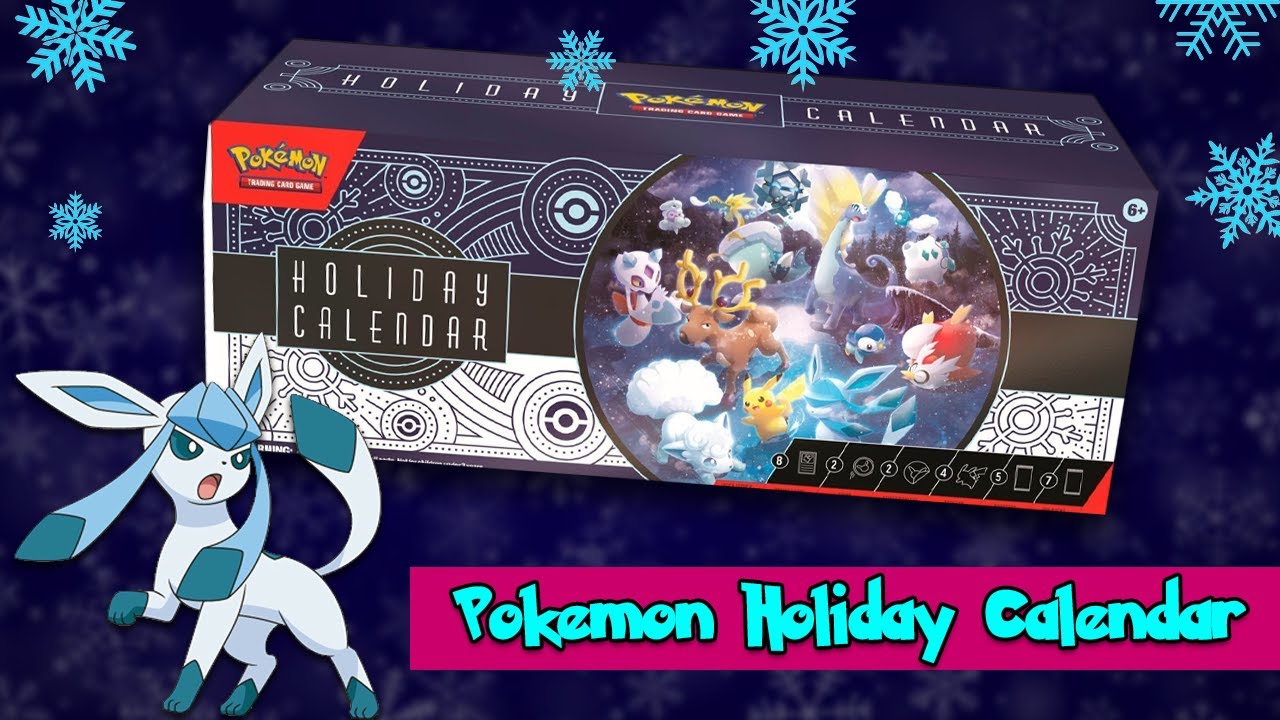 Pokemon Holiday Calendar 2023 Pokemon Holiday Calendar 2023