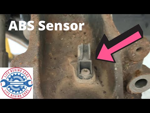 Ford Focus Front ABS Sensor Location - YouTube