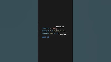 create a substring #coding #javascript