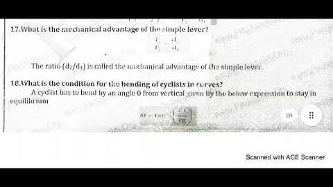TN Class 11 - Samacheer- Unit 5 -Motion of System of Particles and Rigid Bodies - Answers - Physics