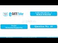 GATE 2019 ME Solutions || Evaluation of...using 2-equal-segment trapezoidal rule..|| Q18