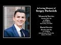 Sergey Pavlovich | Memorial Service | 07-07-19