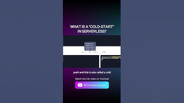 What is a cold-start in serverless?