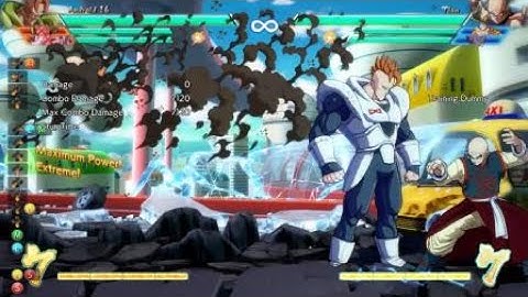 Dragon Ball Fighterz - A18 4 Bar Combo (With A16 Level 3 DHC) - 7k Damage