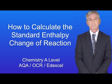 A Level Chemistry Revision "How to Calculate Standard Enthalpy Change of Reaction"