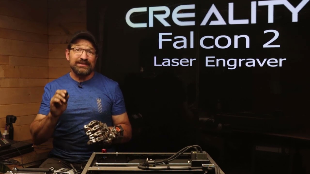 Creality Falcon 2 DETAILED Setup Guide, Assembly, LaserGRBL, Fume