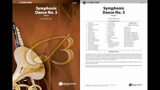 Symphonic Dance No. 3 (