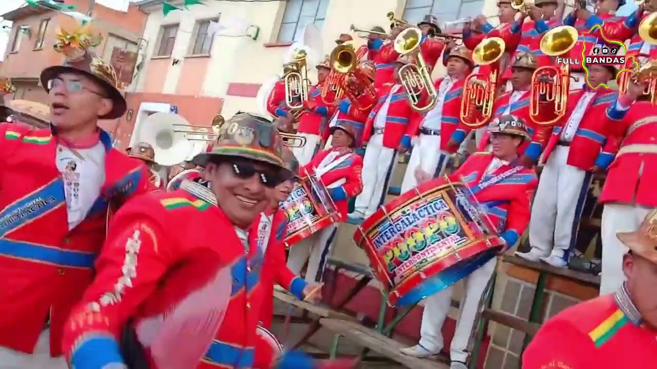 Intergaláctica Poopó / Morenada, Caporal, Diablada, Huayño, Comparsa ♪ 🇧🇴 Año Nuevo Poopo 2024 🇧🇴♪