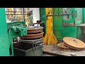 Production of railway wheel ll Indian railways wheel production ll Railway wheel handled by Crane