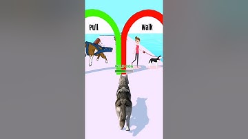 Doggy run gameplay walkthrough 🐕🥰 | All levels | android, iOS mobile | New update #shorts games