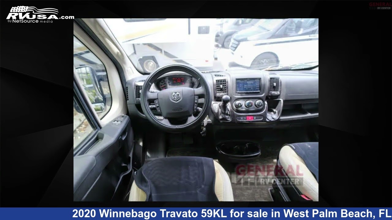 Magnificent 2020 Winnebago Travato 59KL Class B RV For Sale in West Palm Beach, FL | RVUSA.com