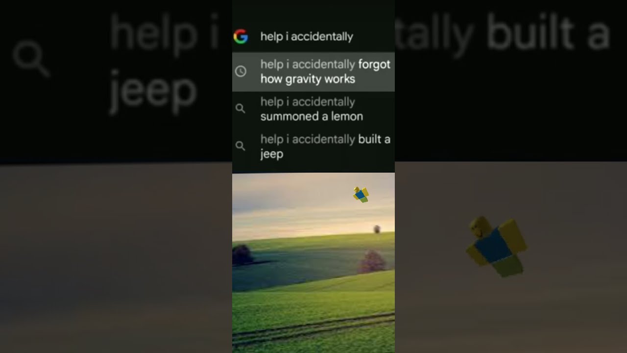Help I Accidentally Forgot How Gravity Works Memes Robloxmemes Roblox Forsaken