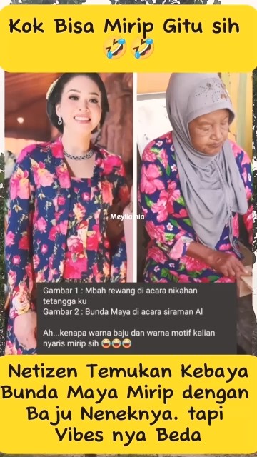 Baju Maia Estianty Dibilang Kayak Punya Nenek?! 😳 Tapi Kelasnya Beda Gengs! 😍 #maiaestianty #siraman