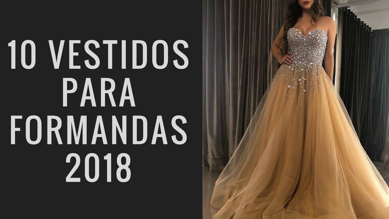 vestidos de formandas 2019