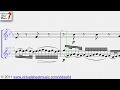 Canon in D (in Eb) flute and clarinet sheet music by Pachelbel - Video Score