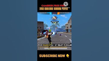 #freefire #custom 1vs2 custom challenge random player 🤬