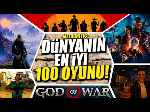 DÜNYANIN EN İYİ 100 PC OYUNU! (METACRITIC EN İYİ 100 OYUN!)