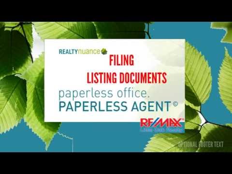 4. REALTY NUANCE:  FILING AND SUBMITTING LISTING DOCUMENTS