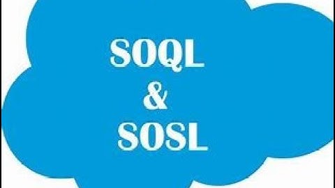 SOQL & SOSL concepts in Salesforce.