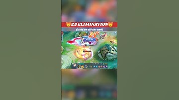 25 ELIMINATION! Xborg👑 #shorts #mobilelegends #xborg #gamingcontent #mlbbindia #mlbb