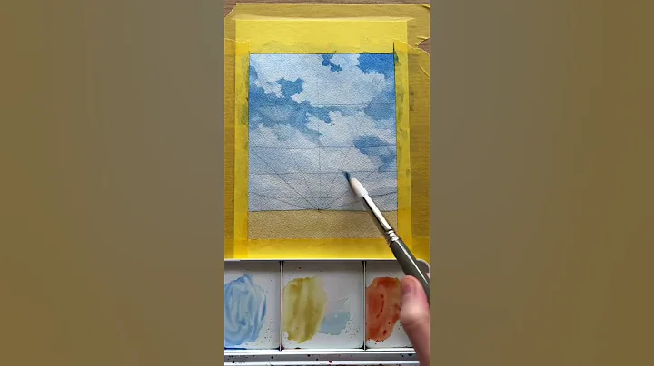 How to paint clouds #art #watercolor #arttutorial #watercolortutorial #artist #howtodraw - DayDayNews