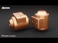 Copper Block 3D || Hard Surface || Subdivision || Product Modelling in blender