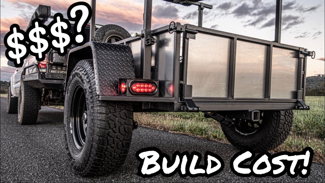 Cost to build a trailer