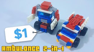 Lego Ambulance 2-in-1 | Minifigures Lego Unofficial